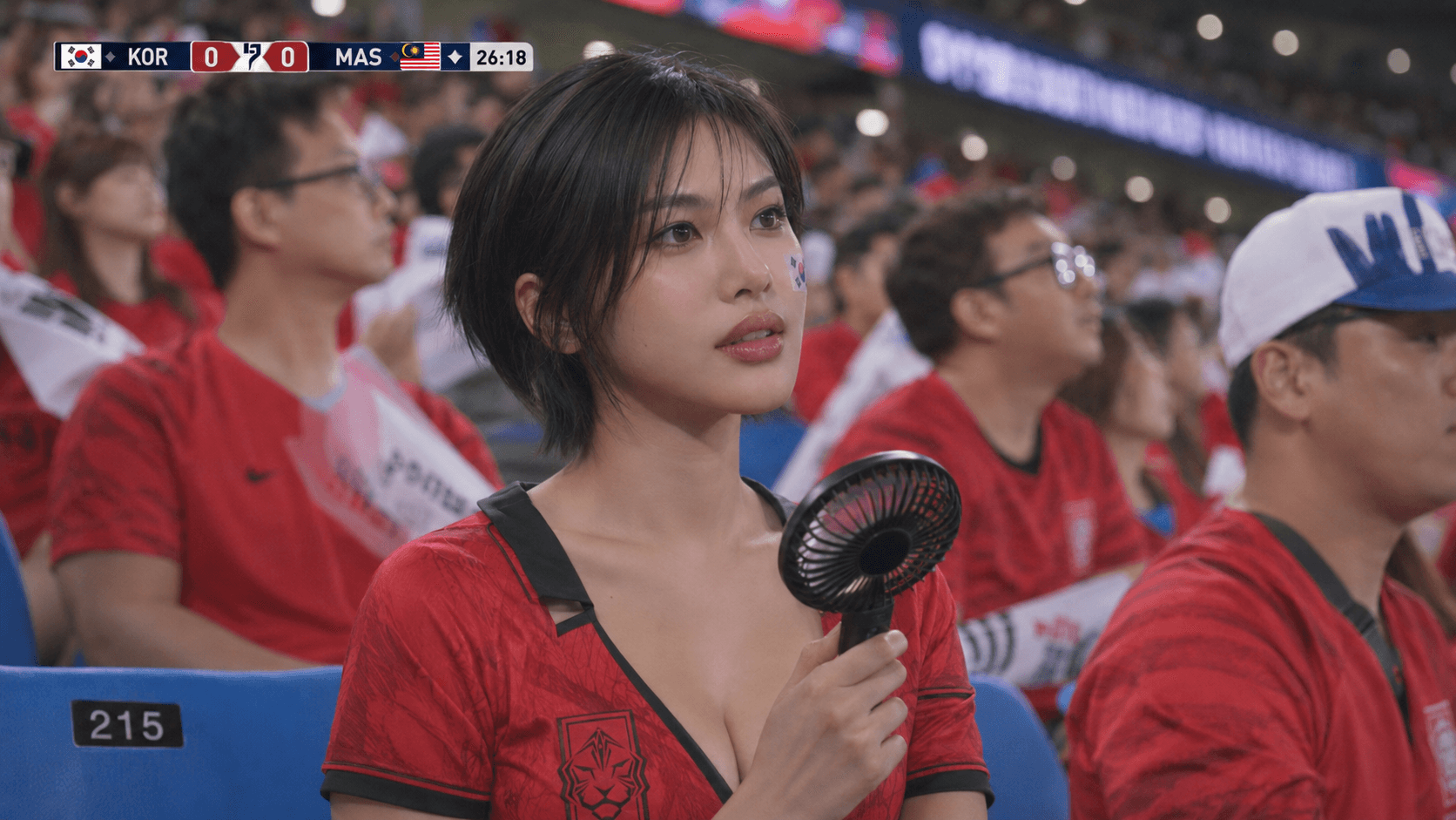 Gemini-style football stadium photo prompt result